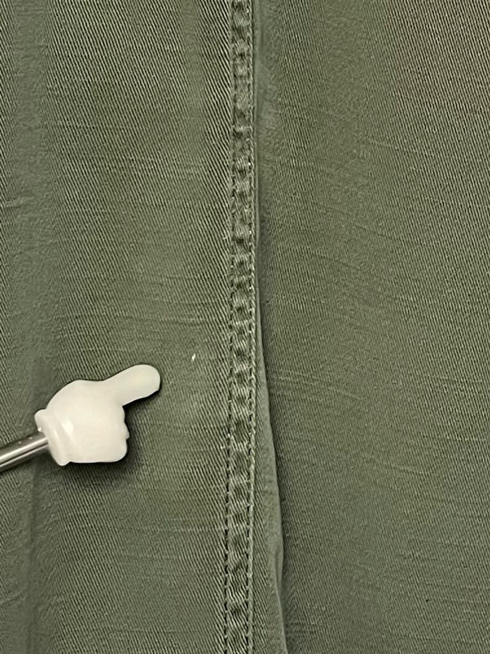 Sonoma Womens 1X Buttery Soft Linen Blend Crop Pants Green Pockets Travel - Picture 6 of 8